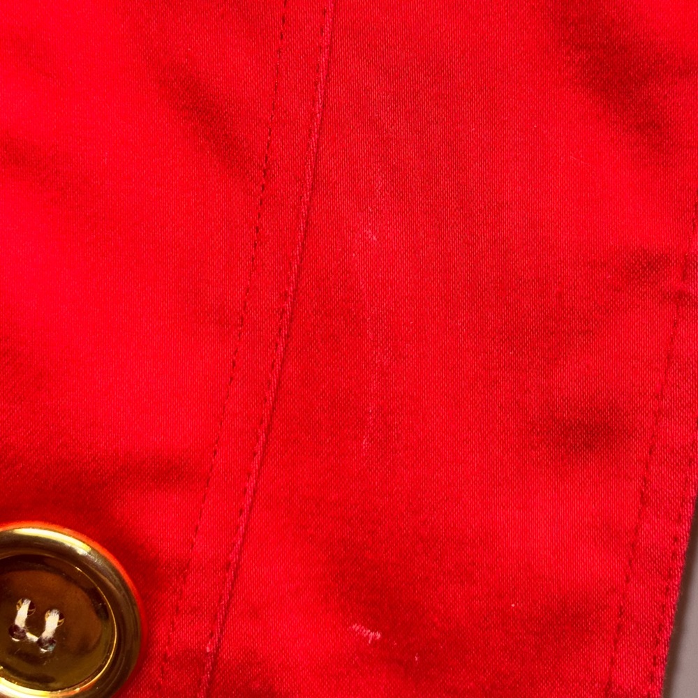 Red Jacket with Gold Buttons - Picture 2 of 11